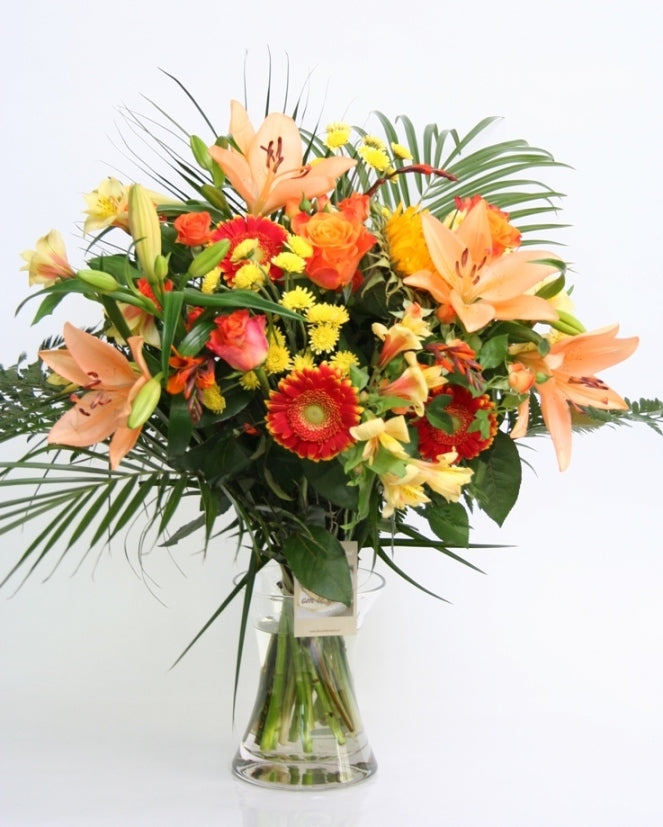 Bouquet of flamed warmth