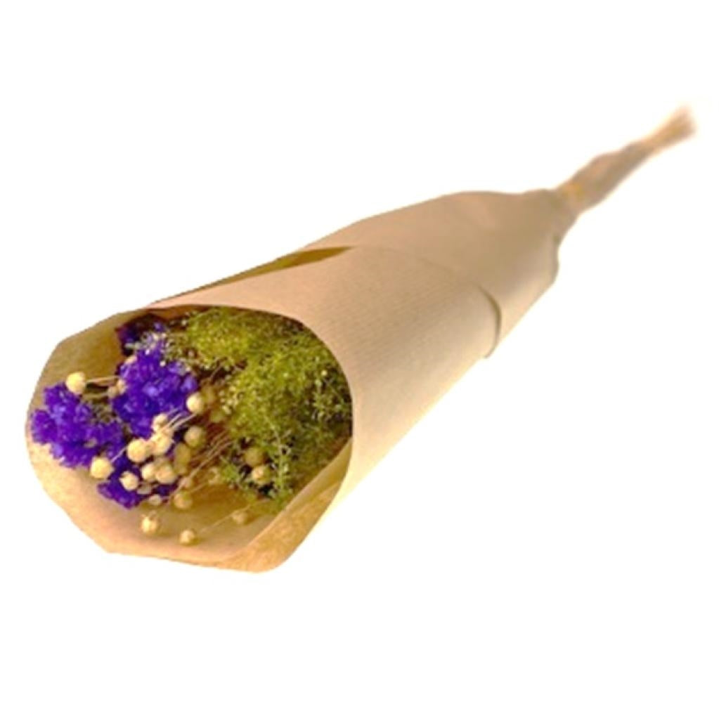 Mixed forest Purple dry flowers