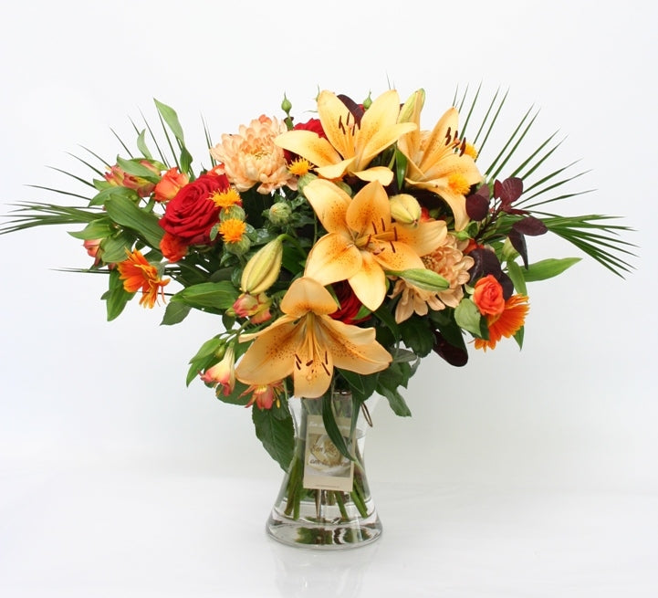 Bouquet Flowers Herbst unterstützt neues Zuhause