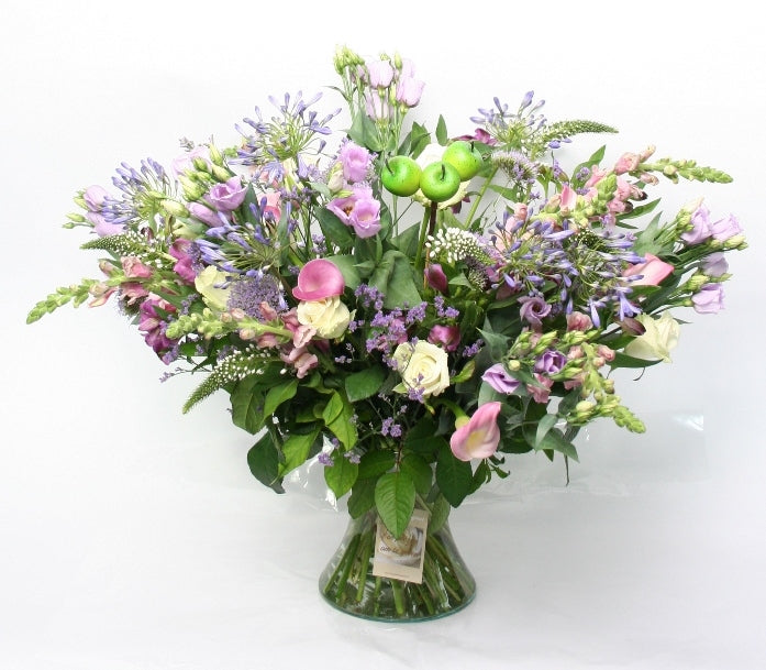 Boeket bloemen Lavendel Vintage Beterschap