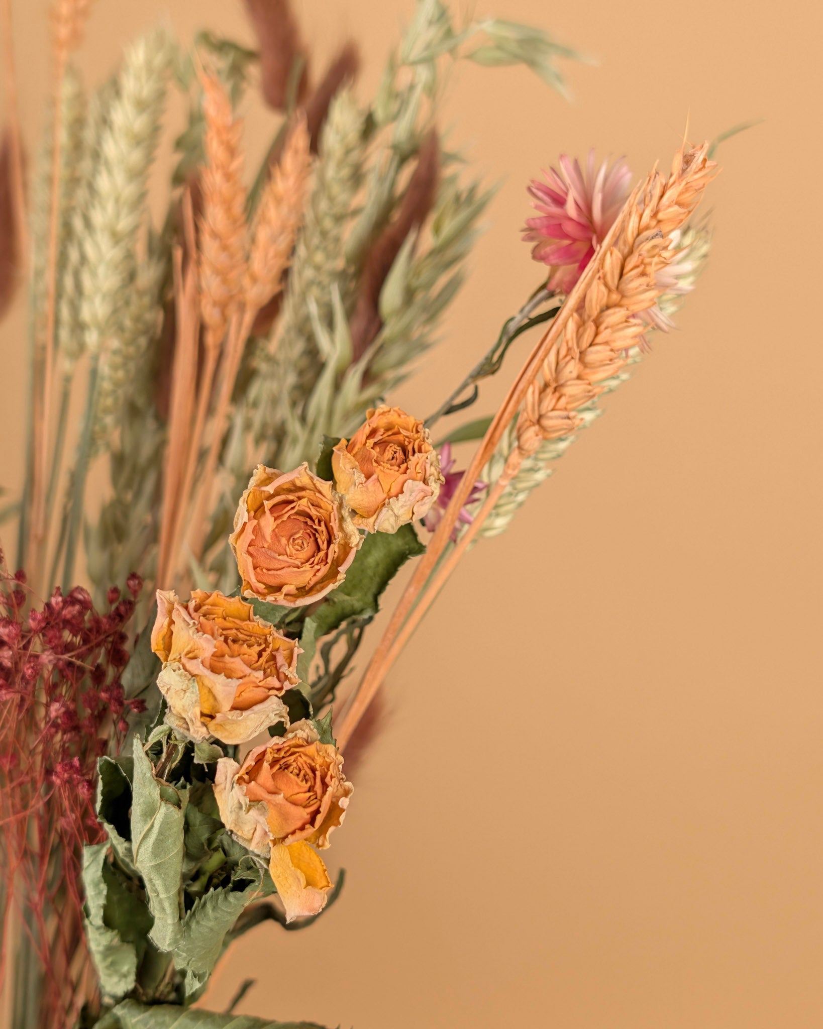 Délice de Bourgogne – Bouquet de fleurs séchées des champs (50 cm)