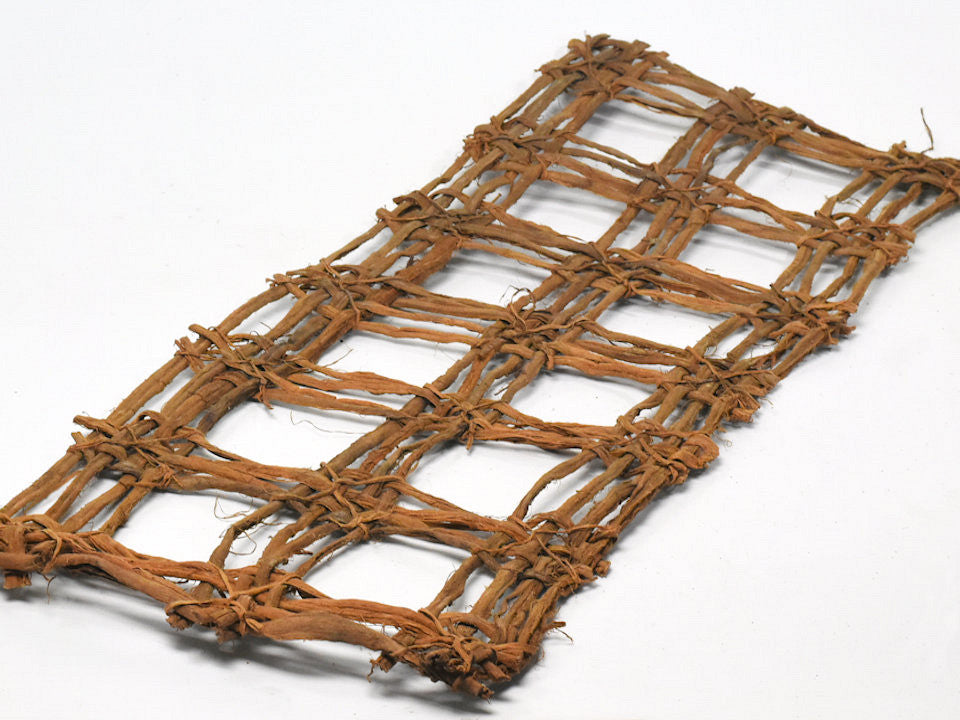 Net, square 40x100cm brown