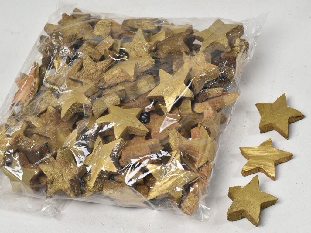 Coconut Star Gold 3cm 100st.