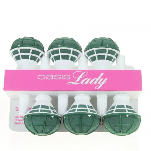 Oasis® Bridy Lady 8 cm bol x 6 stuks