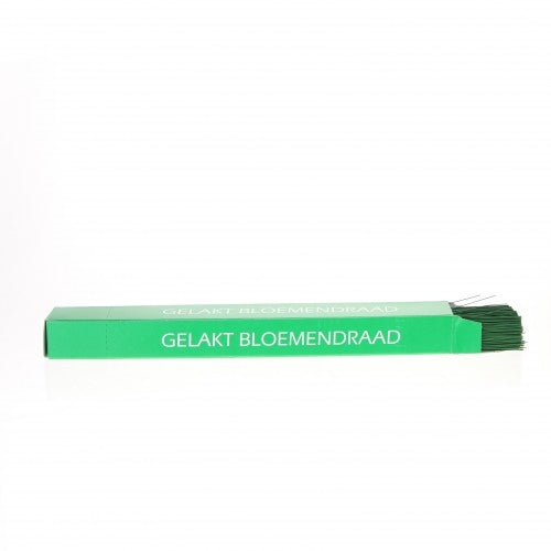 Bloemendraad gelakt groen 0,7 mm