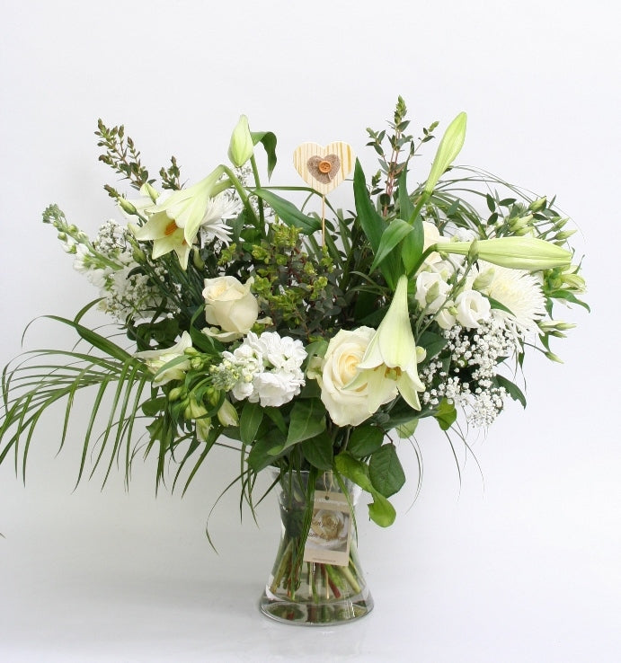 Bouquet Subliem White Engagement und heiraten