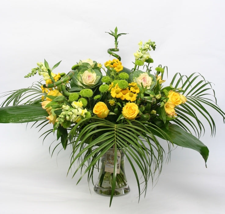 Bouquet chanceux fleurs merci