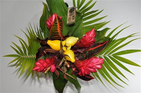 Tropical Bouquet Face