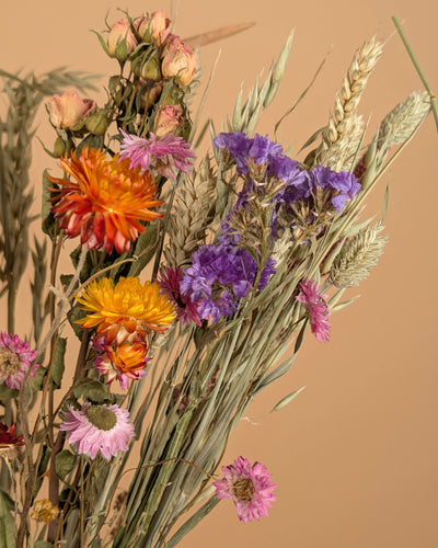 Trockenstrauß großer Multikolor