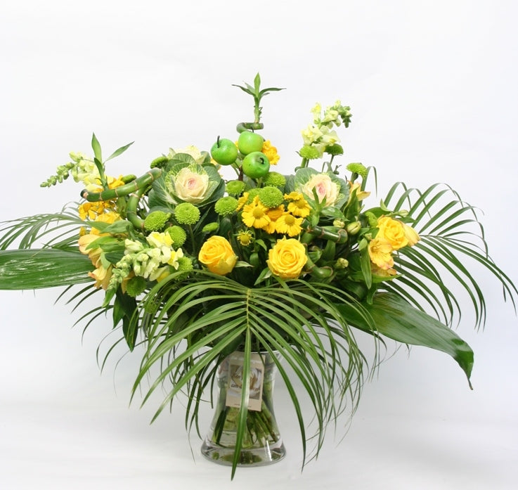 Boeket bloemen Geluk voor U Beterschap