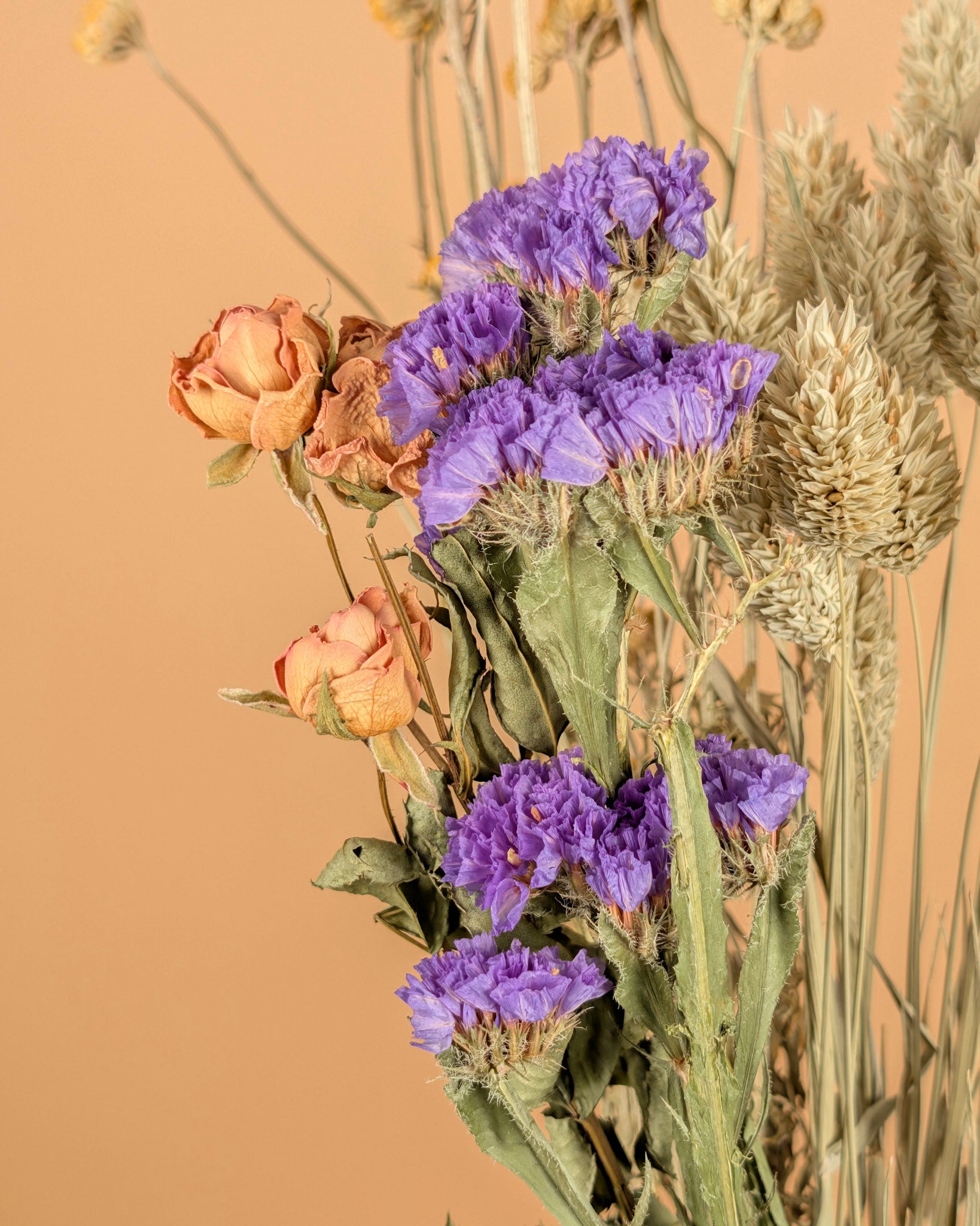 Dry bouquet colorful DIY