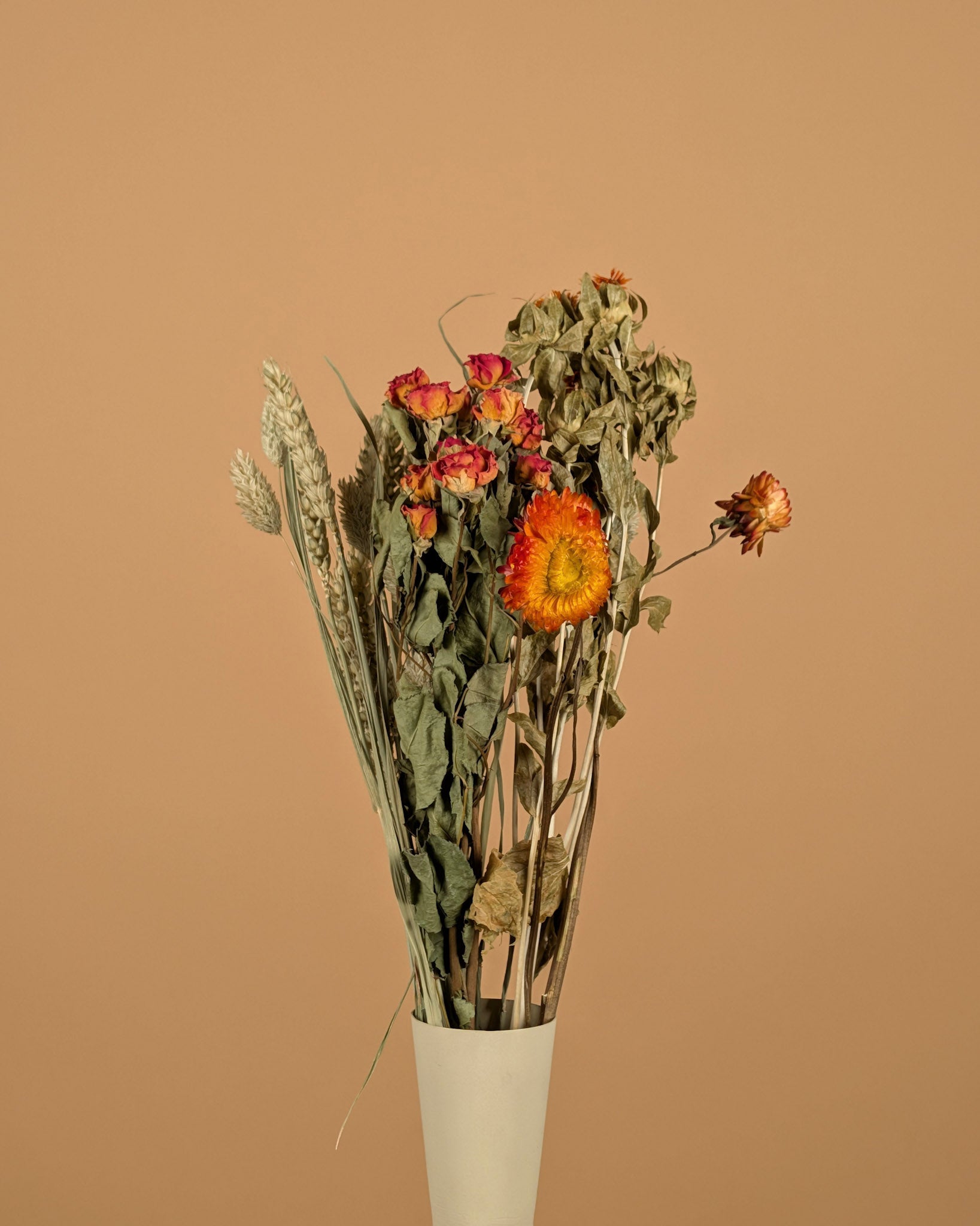 Dry bouquet DIY Market Orange