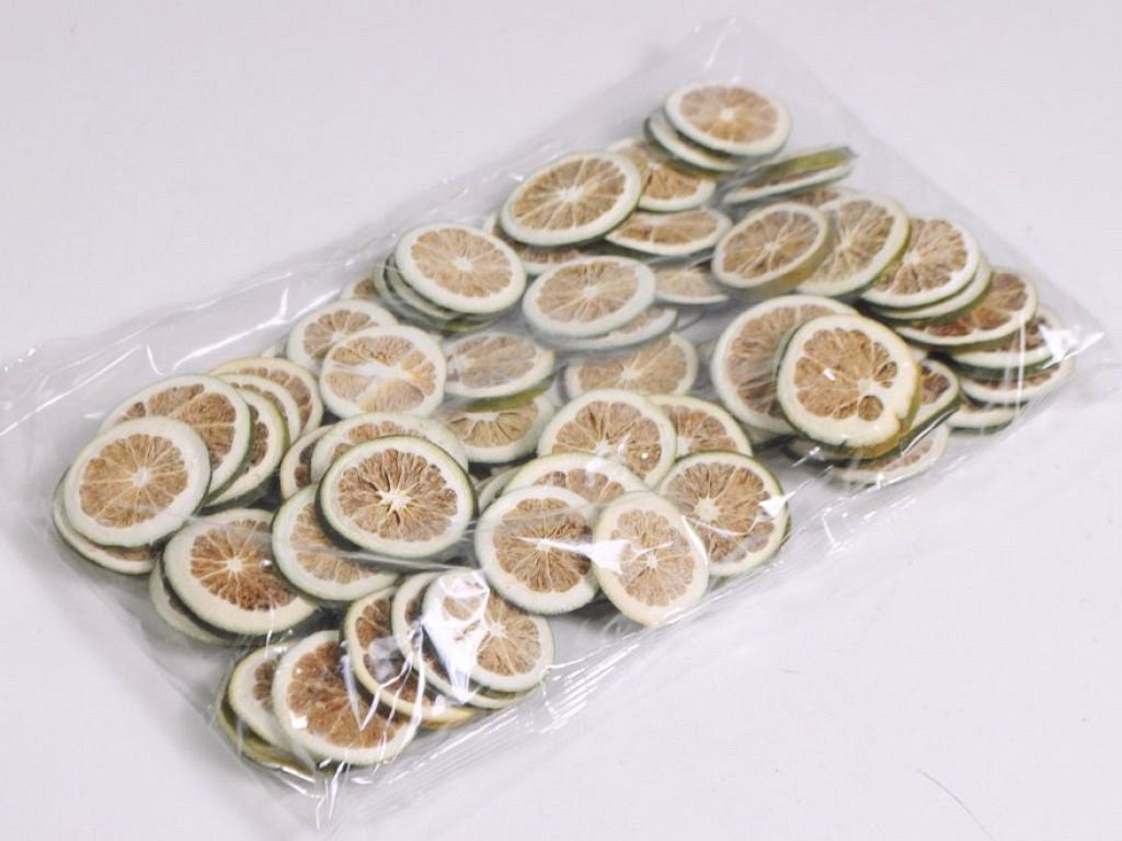 Orange slices green 250gr