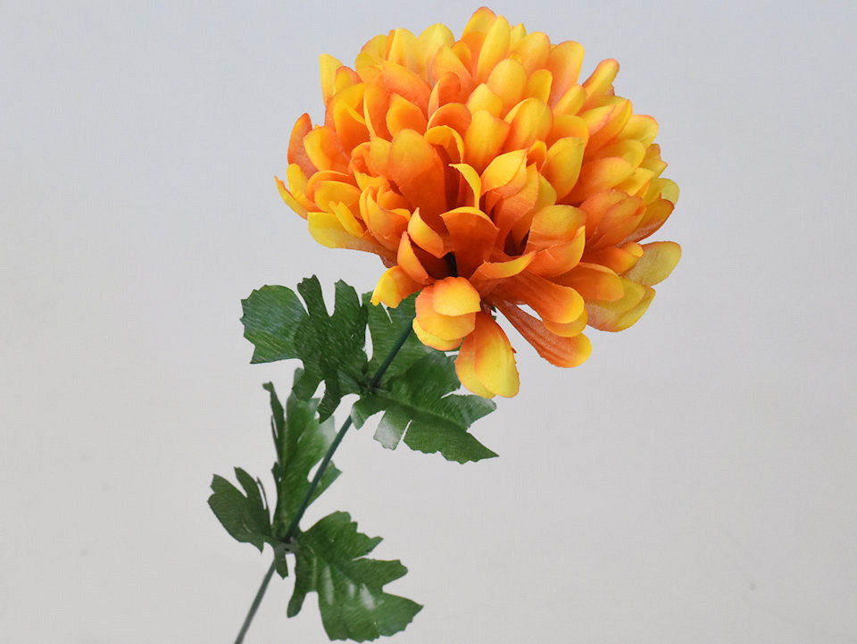 Art chrysanthemum orange 52cm