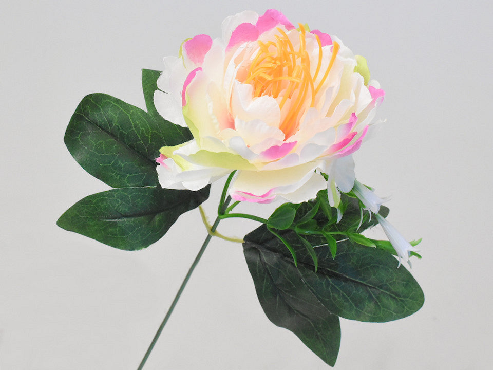 Art pivoine rose clair 38 cm