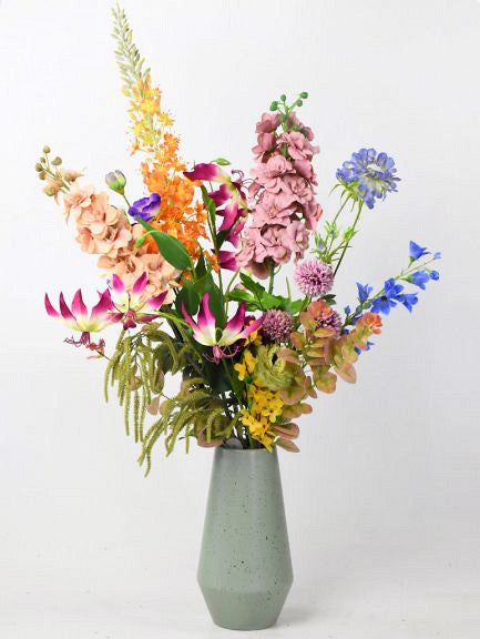 Bouquet de fleurs artificielles grandes