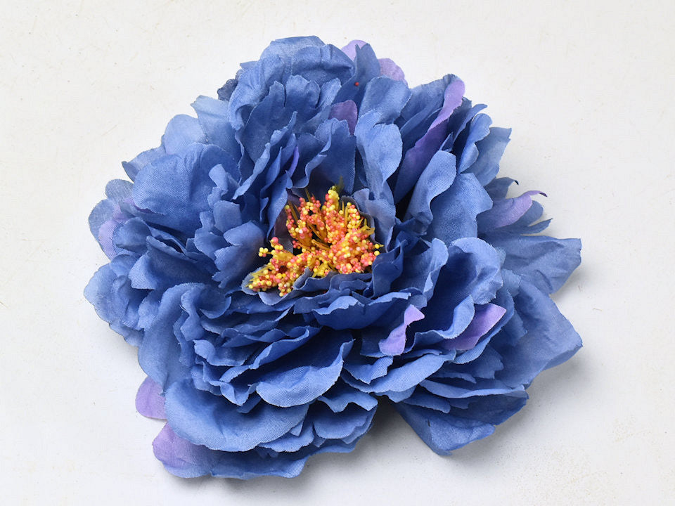 Pivoine bleu d18cm