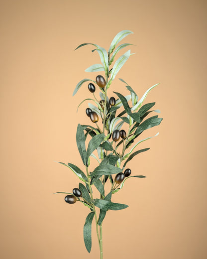 Zijde Olijftak – Groen (75 cm)