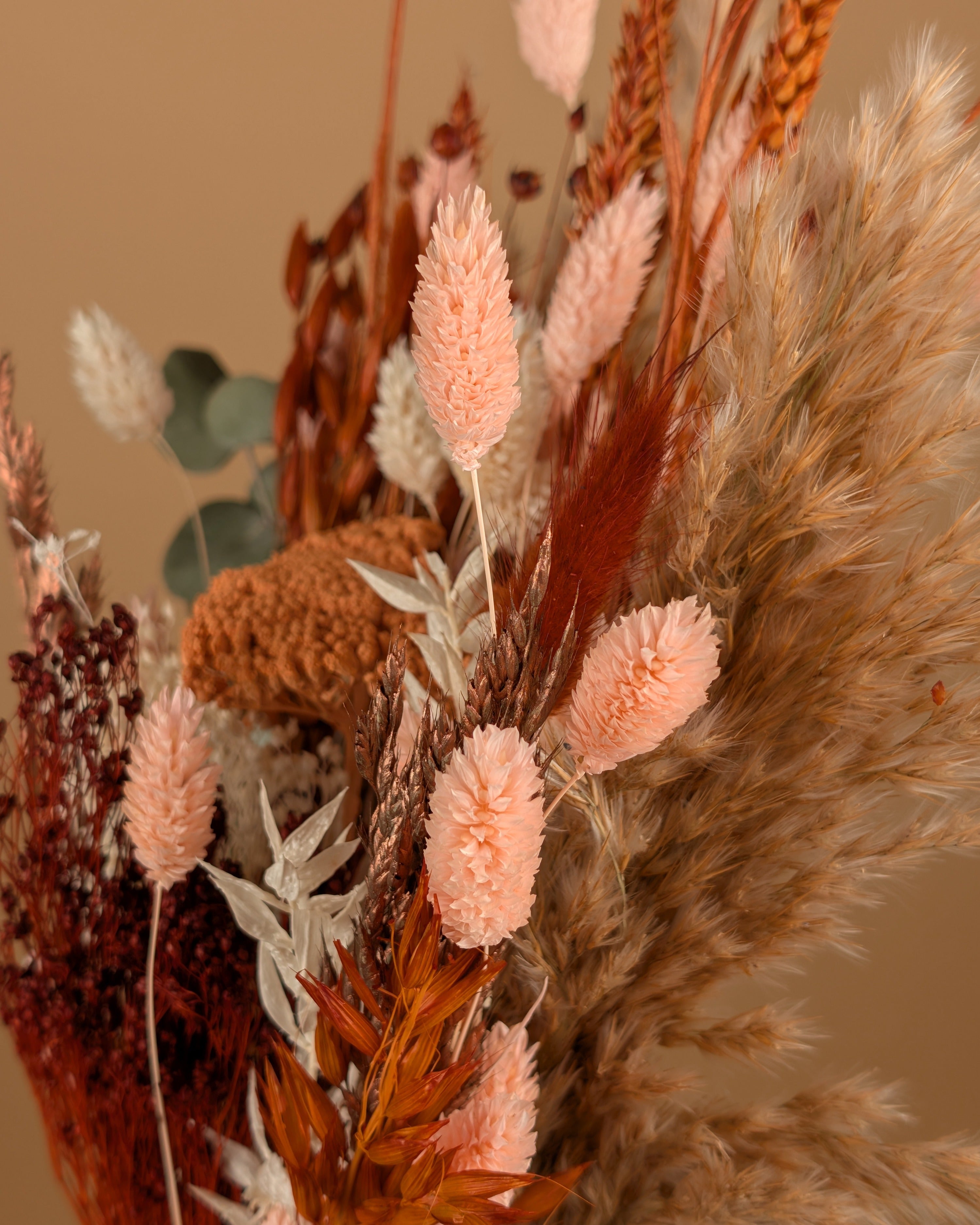 Droog Veldboeket Exclusief - Sweet Caramel