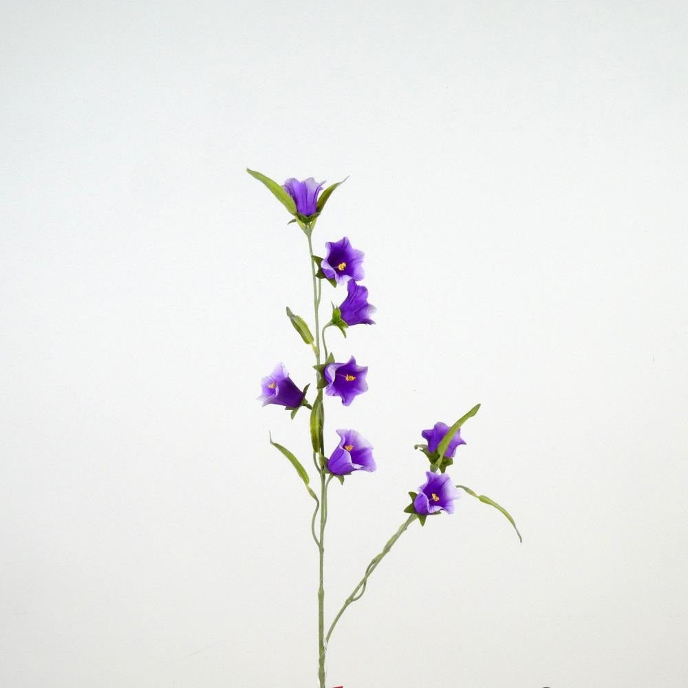 Branche de campanule soyeuse – Violette (80 cm)
