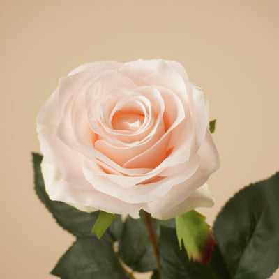 Rose de soie Simone – Rose clair (45 cm)